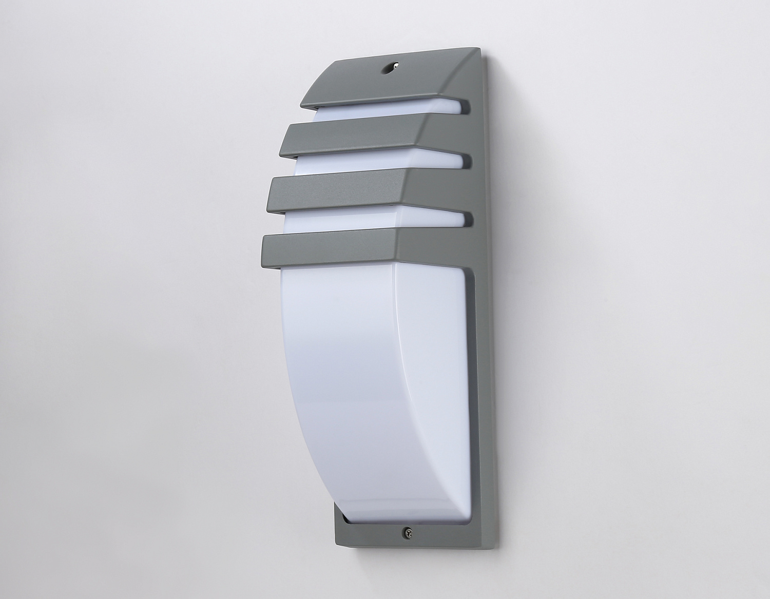 Уличный настенный архитектурный светильник ST5201 GR серый IP54 E27 max 40W 331*112*35