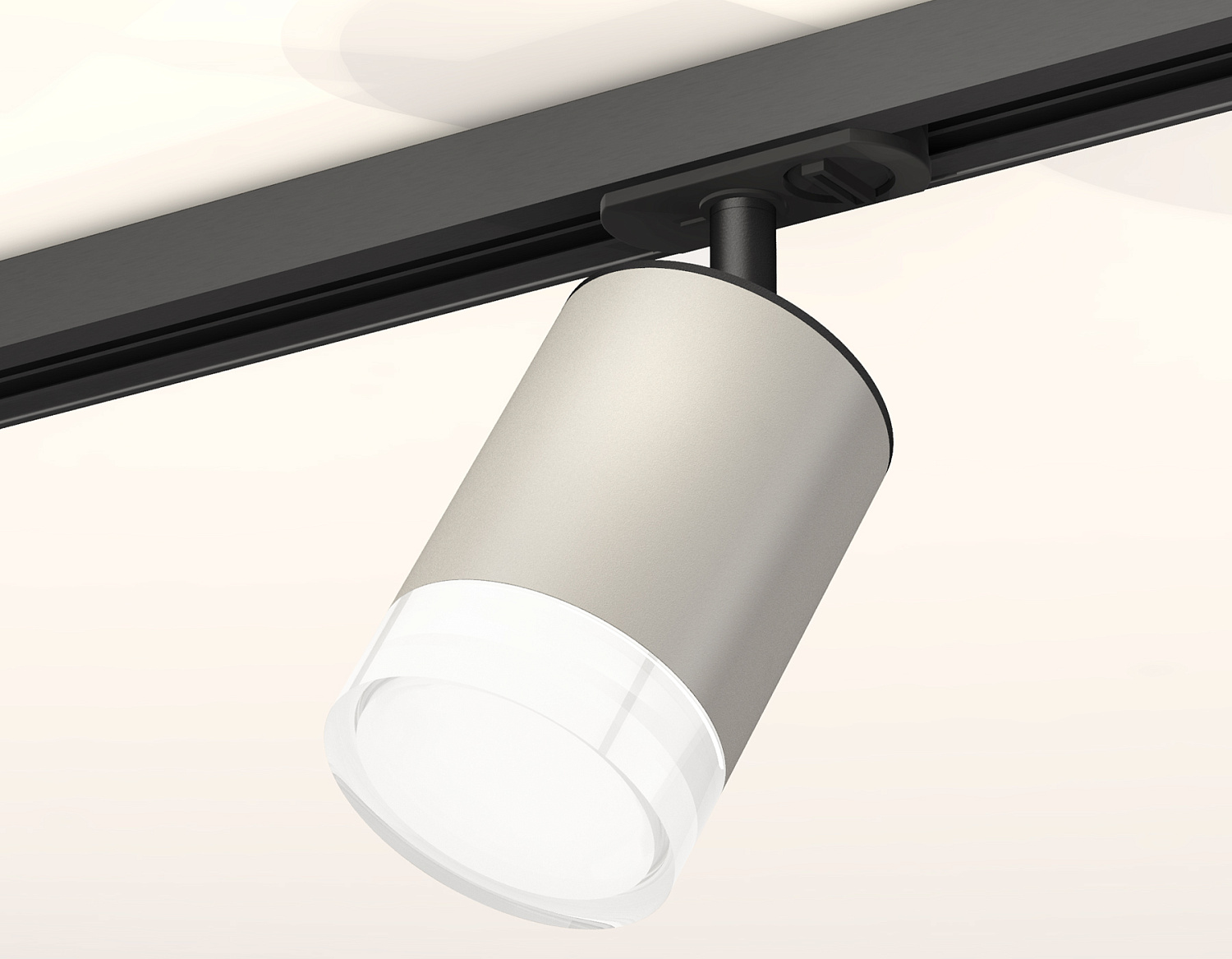 Комплект трекового светильника с акрилом XT7423020 SGR/CL/SBK серый песок/прозрачный/черный песок MR16 GU5.3 (A2537, C7423, N7160)