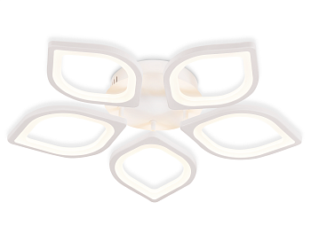 Потолочный светодиодный светильник FA444/5 WH белый 60W 4200K 580*580*80 (Без ПДУ)