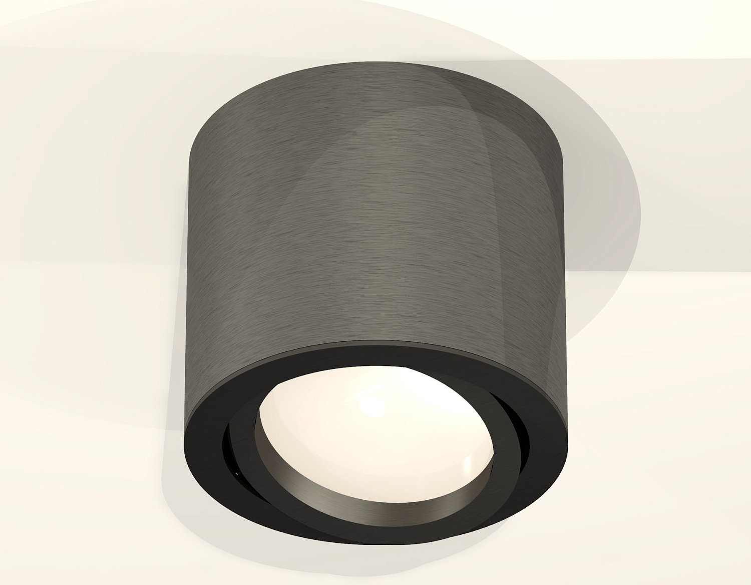 Комплект накладного поворотного светильника XS7403001 DCH/PBK черный хром/черный полированный MR16 GU5.3 (C7403, N7002)