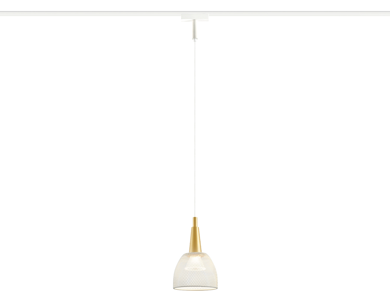 Светильник светодиодный трековый для шинопровода Magnetic Ultra Slim GV1652 WH/GD белый/золото IP20 9W 4200K 48V 24° D115*1500