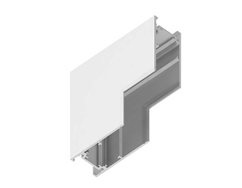 Коннектор угловой внутренний для накладного шинопровода Magnetic GL3377 WH белый коннектор угловой внутренний для накладного шинопровода 85*85*H26.9