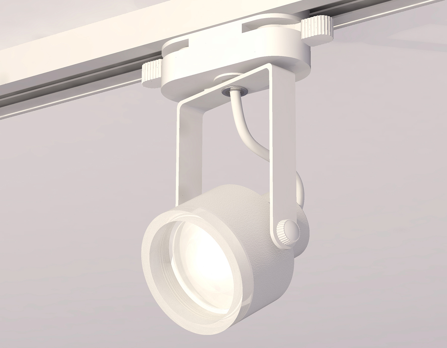 Комплект трекового однофазного светильника с акрилом XT6601084 WH/FR белый/белый матовый MR16 GU10 (C6601, N6245)