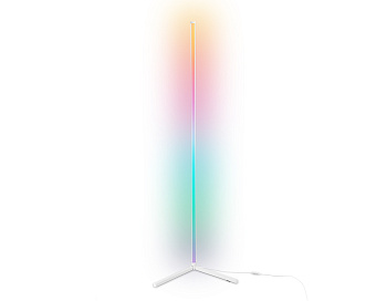 Светильник светодиодный напольный RGB с пультом FL8025 WH белый LED 20W RGB D32*1650 (ПДУ РАДИО 2.4G)