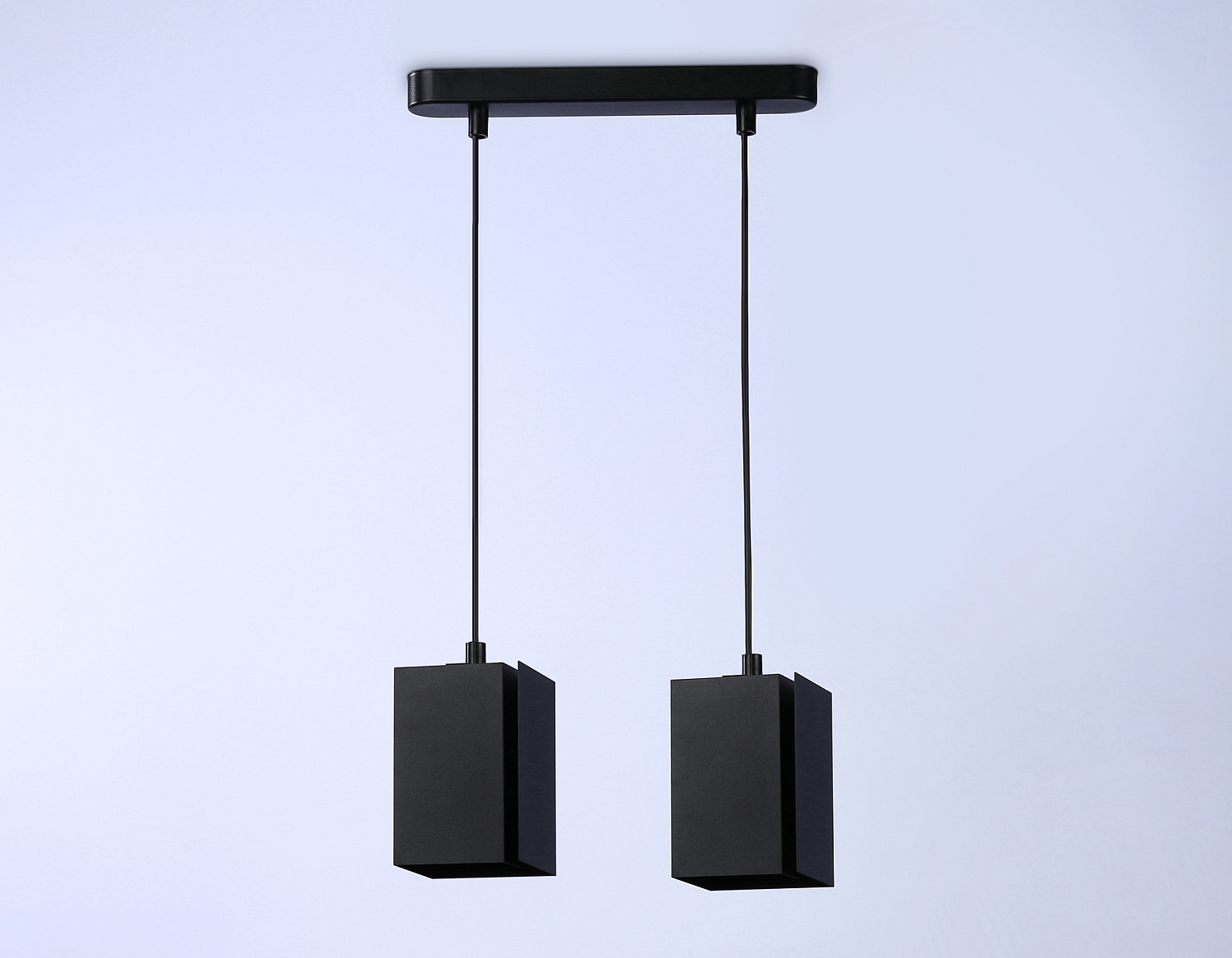 Светильник подвесной со сменной лампой G9 TN5133/2 BK черный E27/2 max 40W 260*80*1150