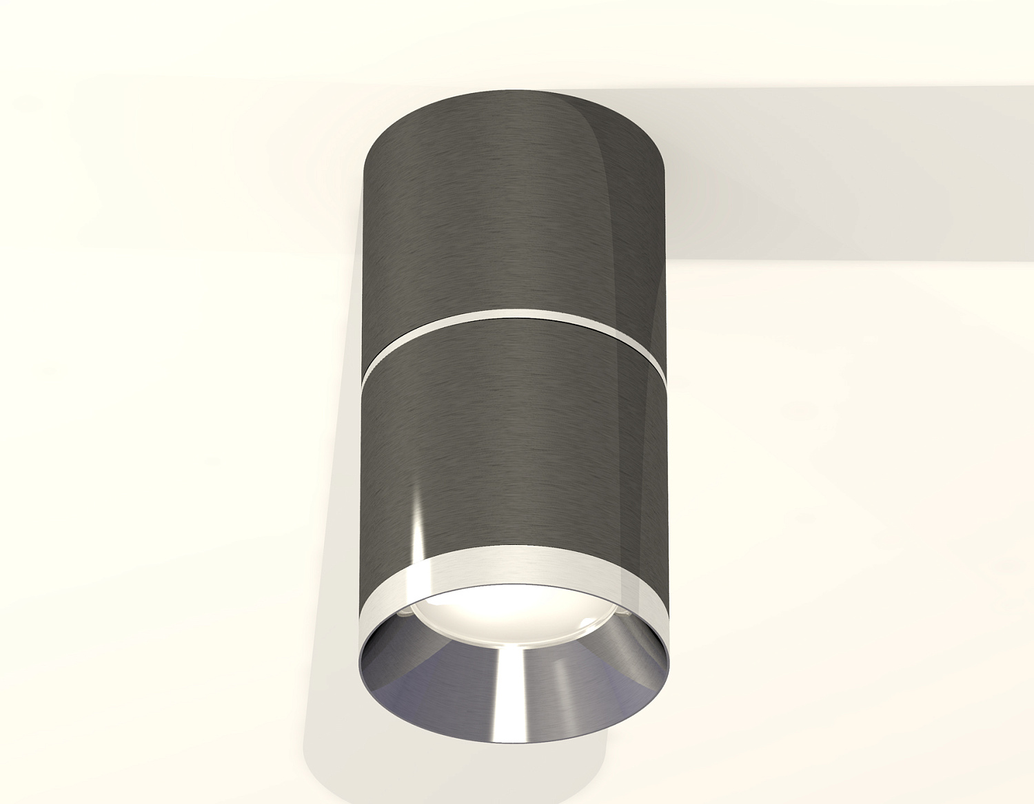 Комплект накладного светильника XS7403041 DCH/PSL черный хром/серебро полированное MR16 GU5.3 (C7403, A2070, C7403, N7032)