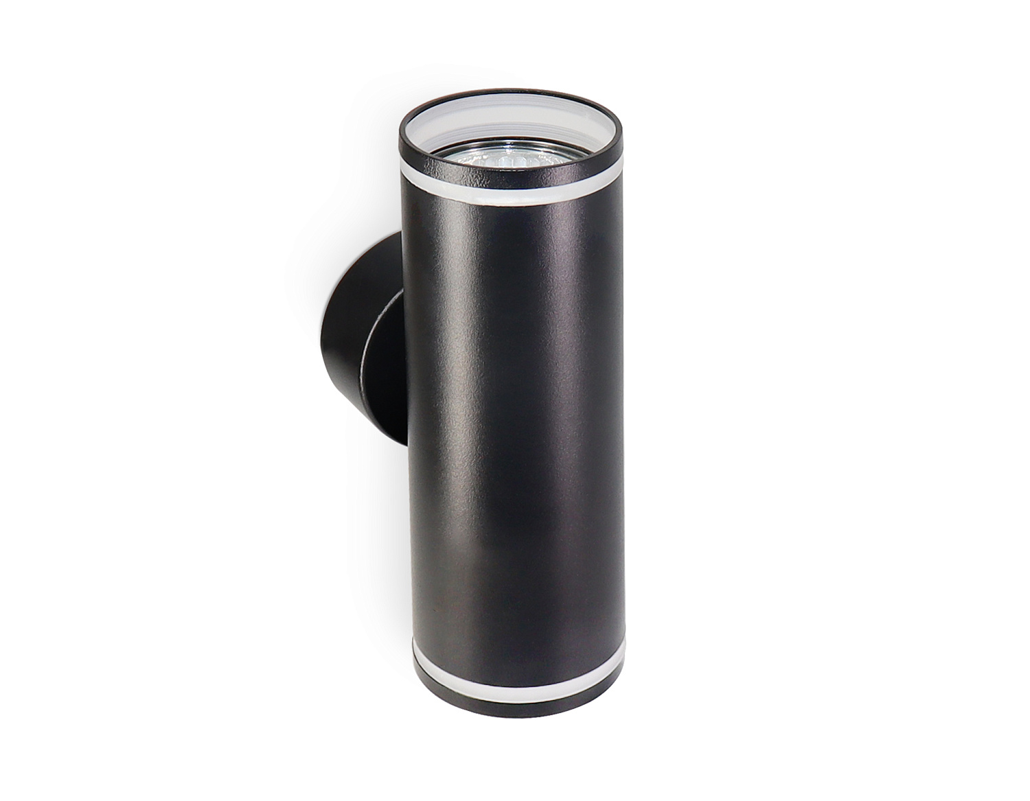 Настенный светильник со сменной лампой GU10 и акрилом FW2489/2 BK черный GU10/2 max 12W 170*55*95