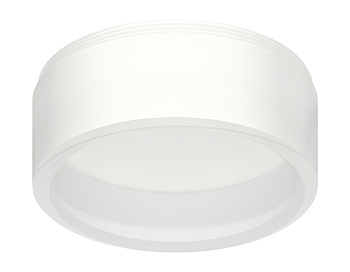 Насадка передняя для корпуса светильника с диаметром отверстия D85mm N8401 FR белый матовый D85*H33mm Out30mm GX53