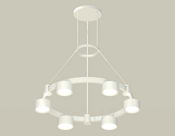 Комплект подвесного светильника Techno Ring XR92031100/6 SWH белый песок GX53 (A9203, C9231, N8112)