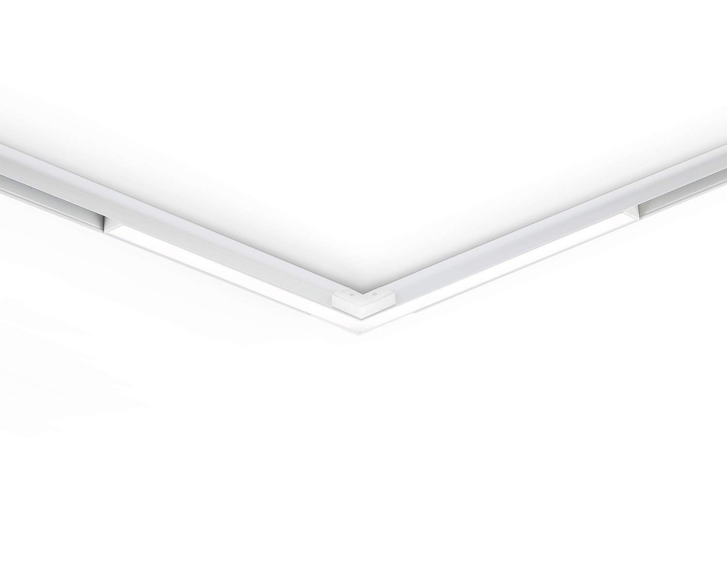 Светильник светодиодный угловой для шинопровода Magnetic GL3981 WH белый IP20 24W 4200K 48V 300*300*45