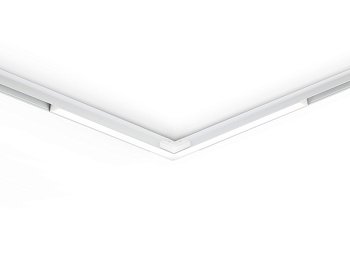 Светильник светодиодный угловой для шинопровода Magnetic GL3981 WH белый IP20 24W 4200K 48V 300*300*45