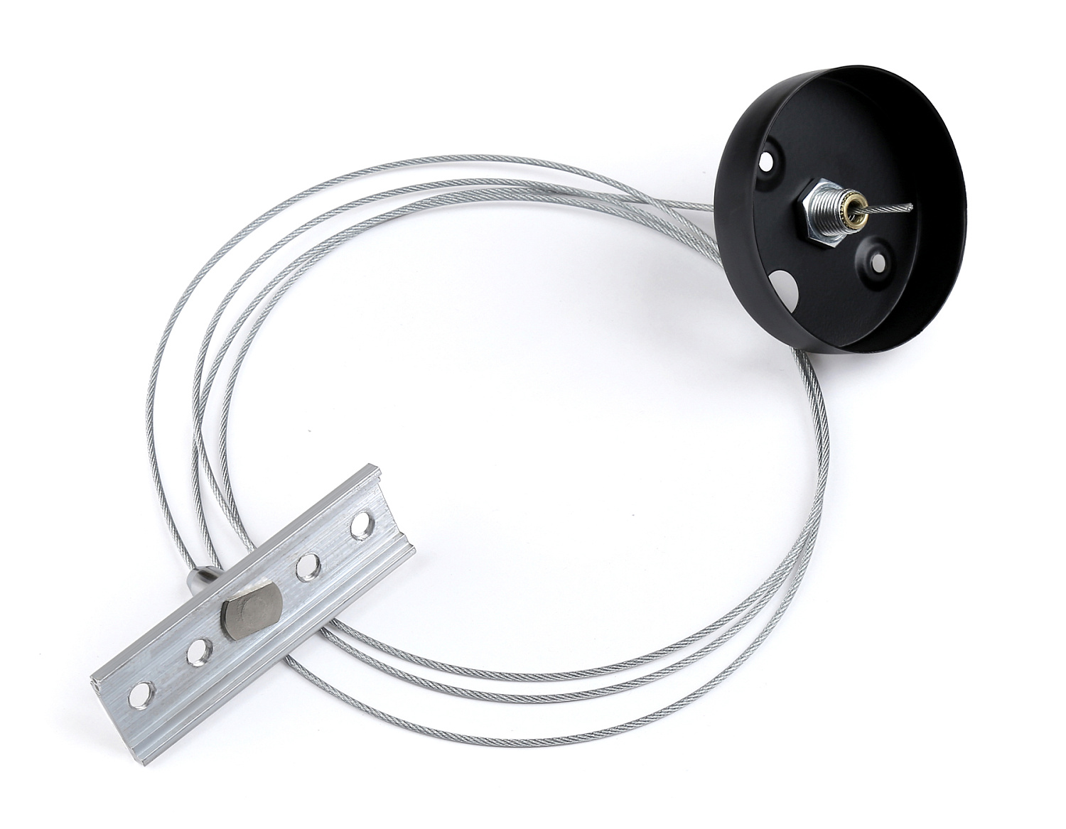 Подвес для магнитного накладного шинопровода GL3627 хром подвес для магнитного накладного шинопровода 1.5м