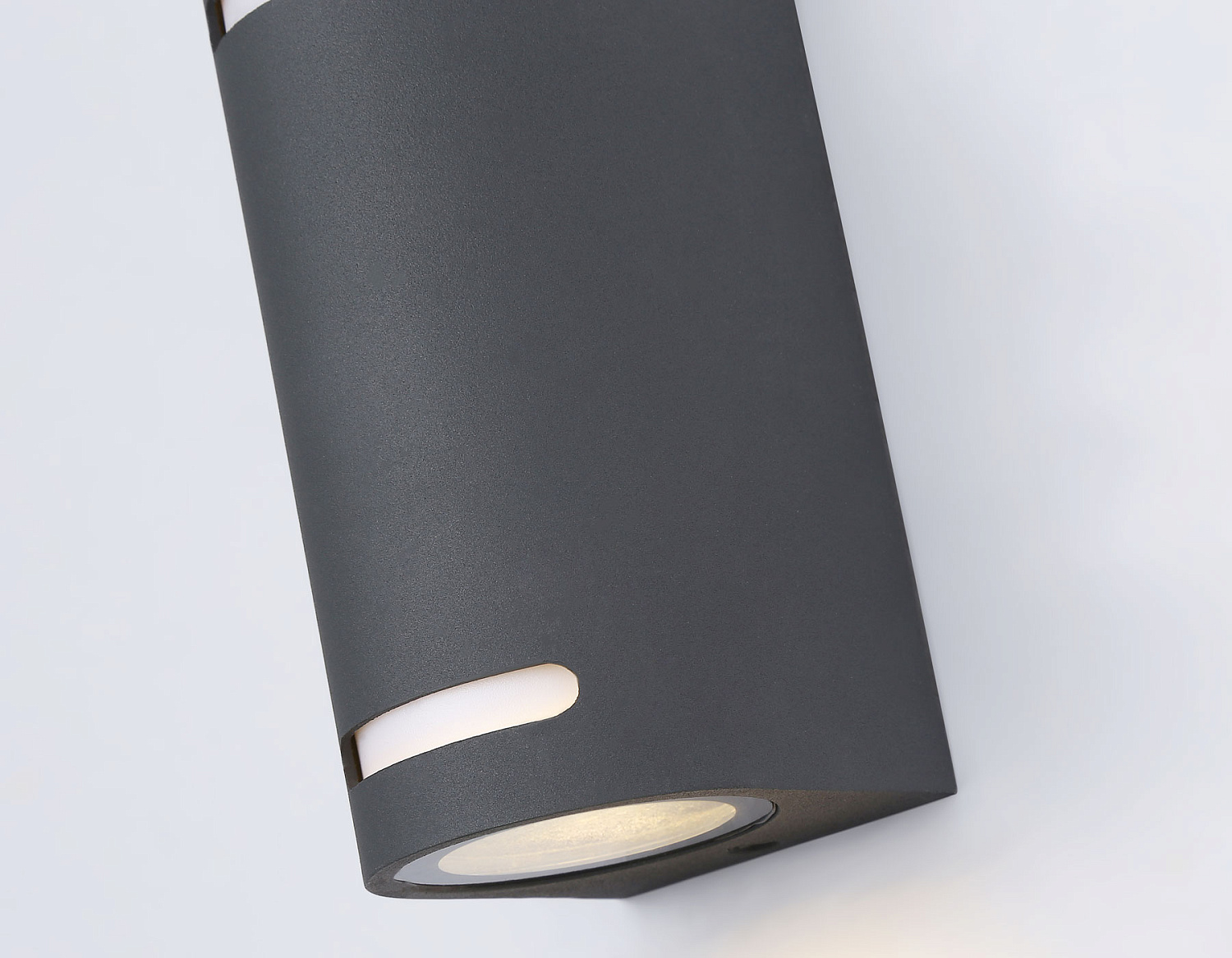 Уличный настенный архитектурный светильник ST3741/2 GR серый IP54 GU10/2 max 35W 150*68*92