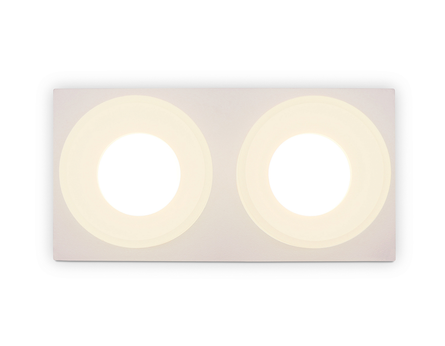 Встраиваемый точечный светильник с акрилом TN1317/2 SWH/FR белый песок/белый матовый GU5.3 182*92*45