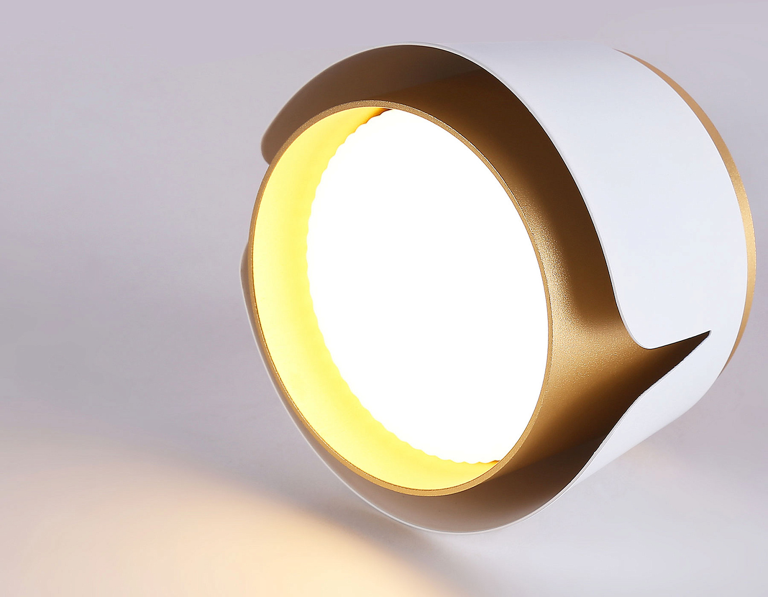 Накладной светильник со сменной лампой GX53 TN71221 WH/GD белый/золото GX53 D100*66