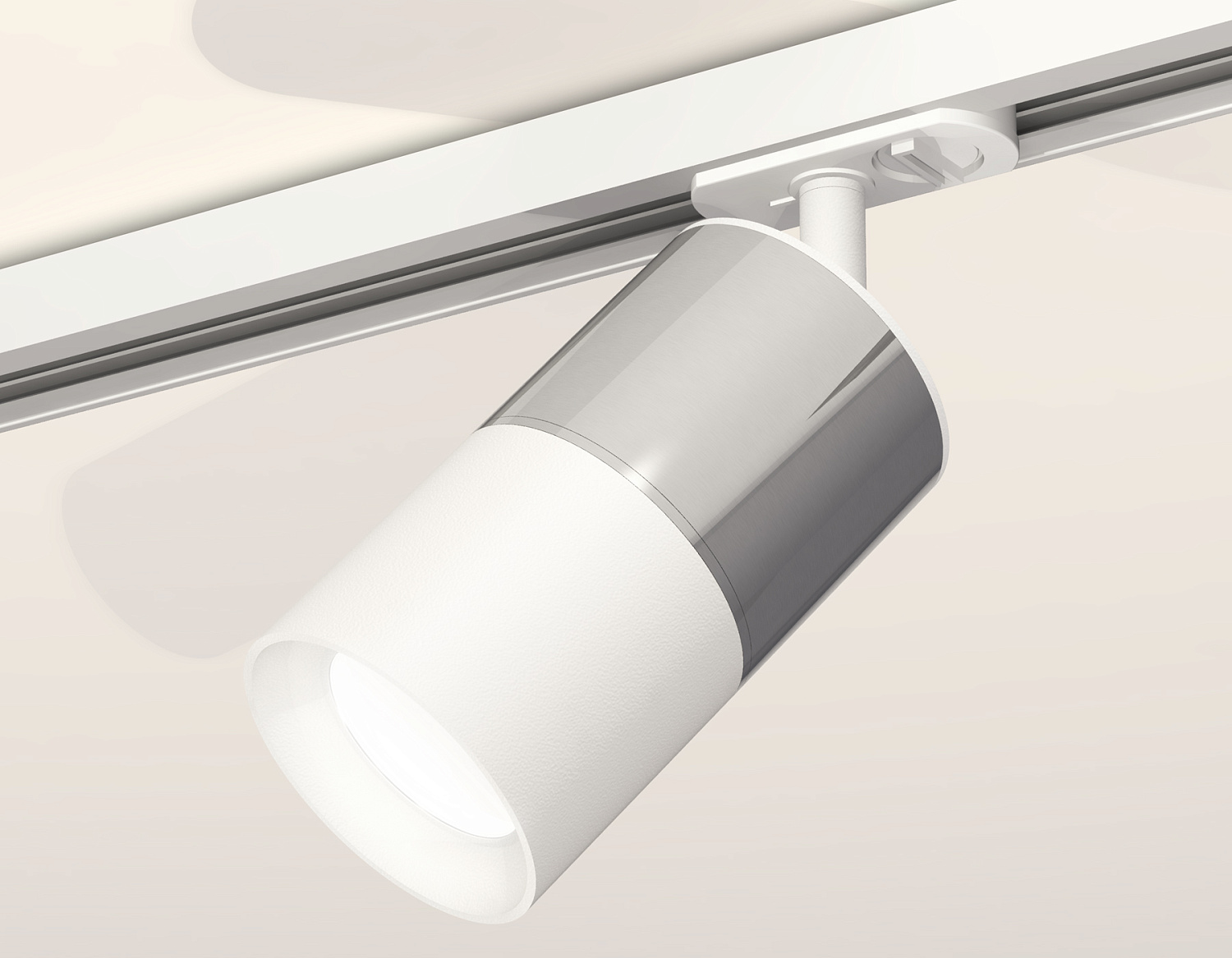 Комплект трекового светильника XT7401070 SWH/PSL белый песок/серебро полированное MR16 GU5.3 (A2536, C7405, A2070, C7401, N7020)