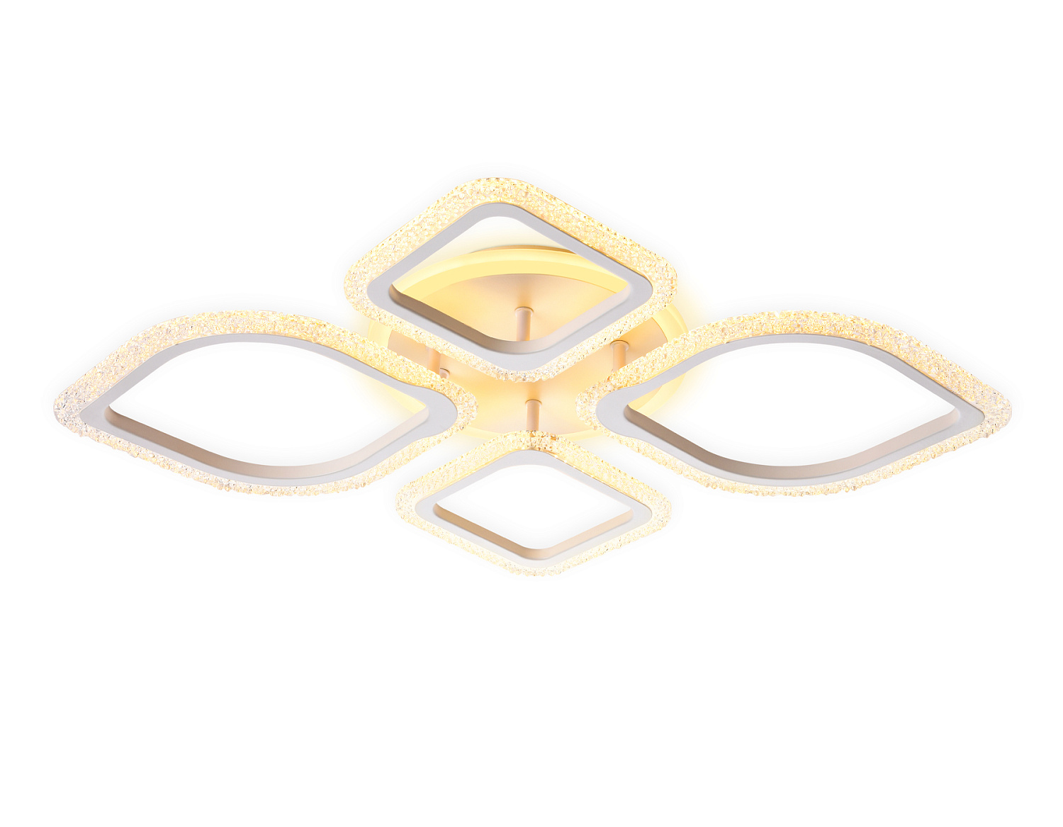 Потолочный светодиодный светильник с пультом FA5147 WH белый 77W 680*630*90 (ПДУ РАДИО 2.4)