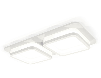 Комплект встраиваемого светильника с акрилом XC7905012 SWH/FR белый песок/белый матовый MR16 GU5.3 (C7905, N7750)