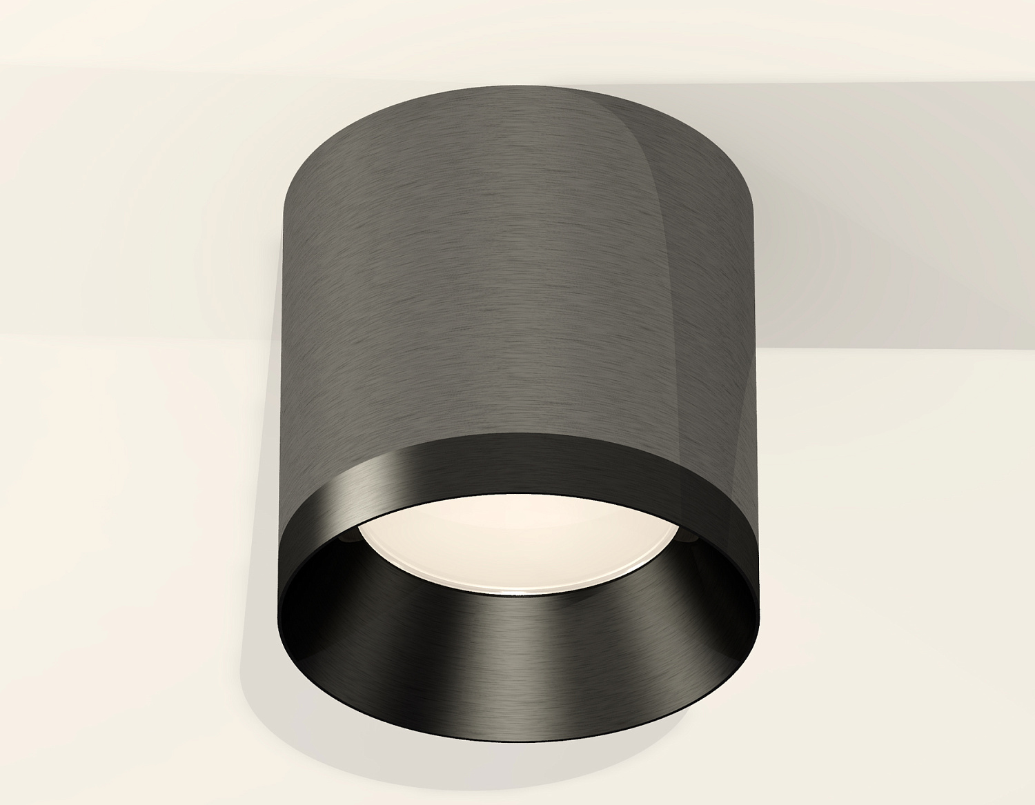 Комплект накладного светильника XS7403002 DCH/PBK черный хром/черный полированный MR16 GU5.3 (C7403, N7031)