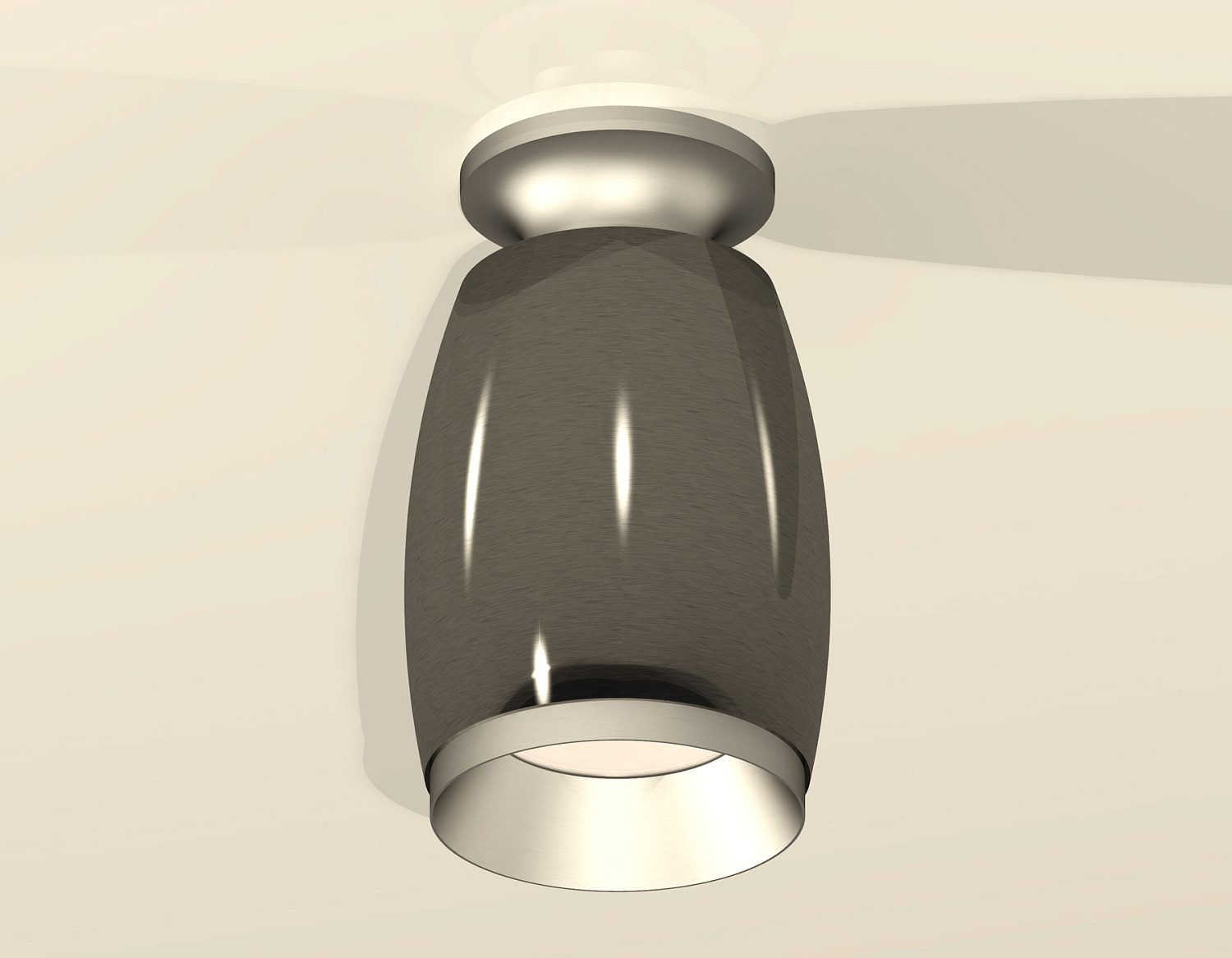 Комплект накладного светильника XS1123041 DCH/MCH черный хром/хром матовый MR16 GU5.3 (N6904, C1123, N7033)