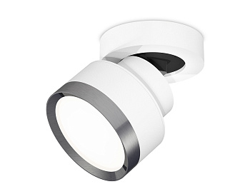 Комплект накладного поворотного светильника XM8101006 SWH/PPH белый песок/графит полированный GX53 (A2228, A2105, C8101, N8133)