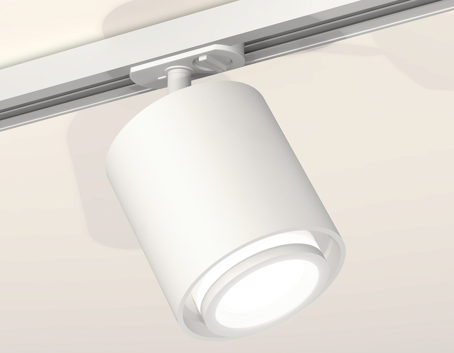 Комплект трекового светильника с акрилом XT7722001 SWH/FR белый песок/белый матовый MR16 GU5.3 (A2536, C7722, N7120)