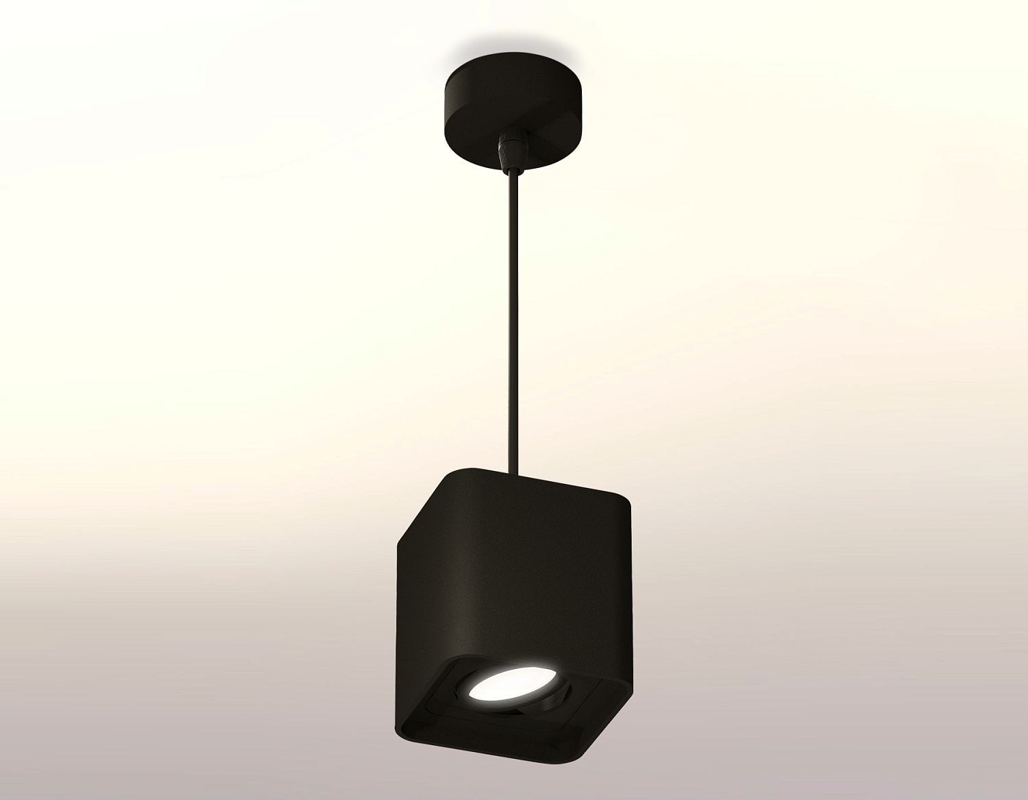 Комплект подвесного поворотного светильника XP7841003 SBK черный песок MR16 GU5.3 (A2311, C7841, N7711)