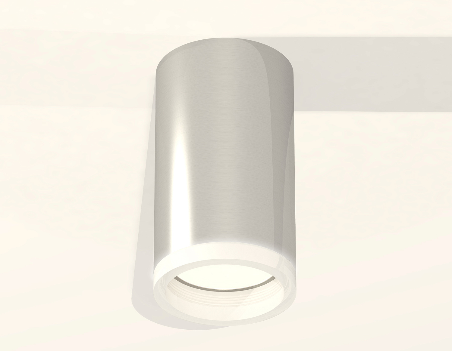 Комплект накладного светильника с акрилом XS6325040 PSL/FR серебро полированное/белый матовый MR16 GU5.3 (C6325, N6245)