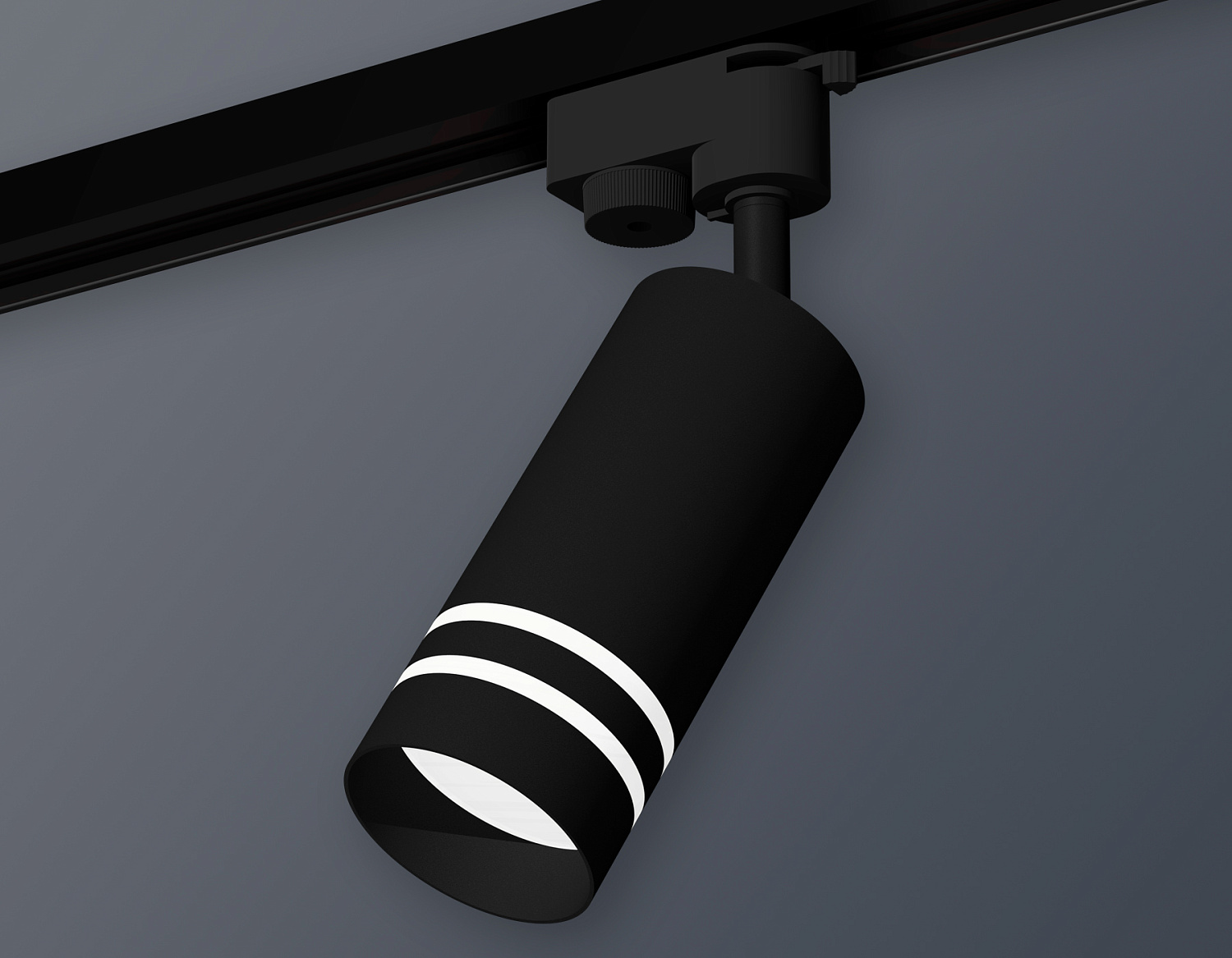 Комплект трекового однофазного светильника XT6323121 SBK/FR черный песок/белый матовый MR16 GU5.3 (A2521, C6323, N6236)