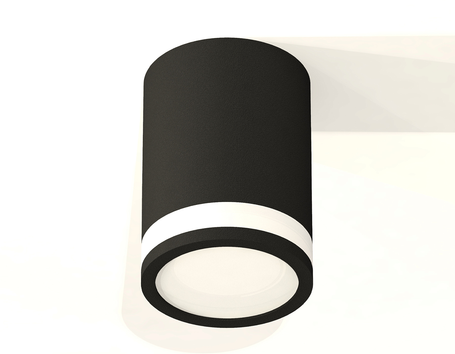 Комплект накладного светильника XS7422021 SBK/FR черный песок/белый матовый MR16 GU5.3 (C7422, N7121)