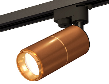 Комплект трекового однофазного светильника XT6304010 SCF/PYG кофе песок/золото желтое полированное MR16 GU5.3 (A2521,C6304,A2062,C6304,N6124)
