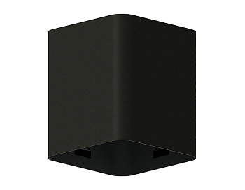 Корпус светильника накладной для насадок 70*70mm C7813 SBK черный песок 70*70*H80mm MR16 GU5.3