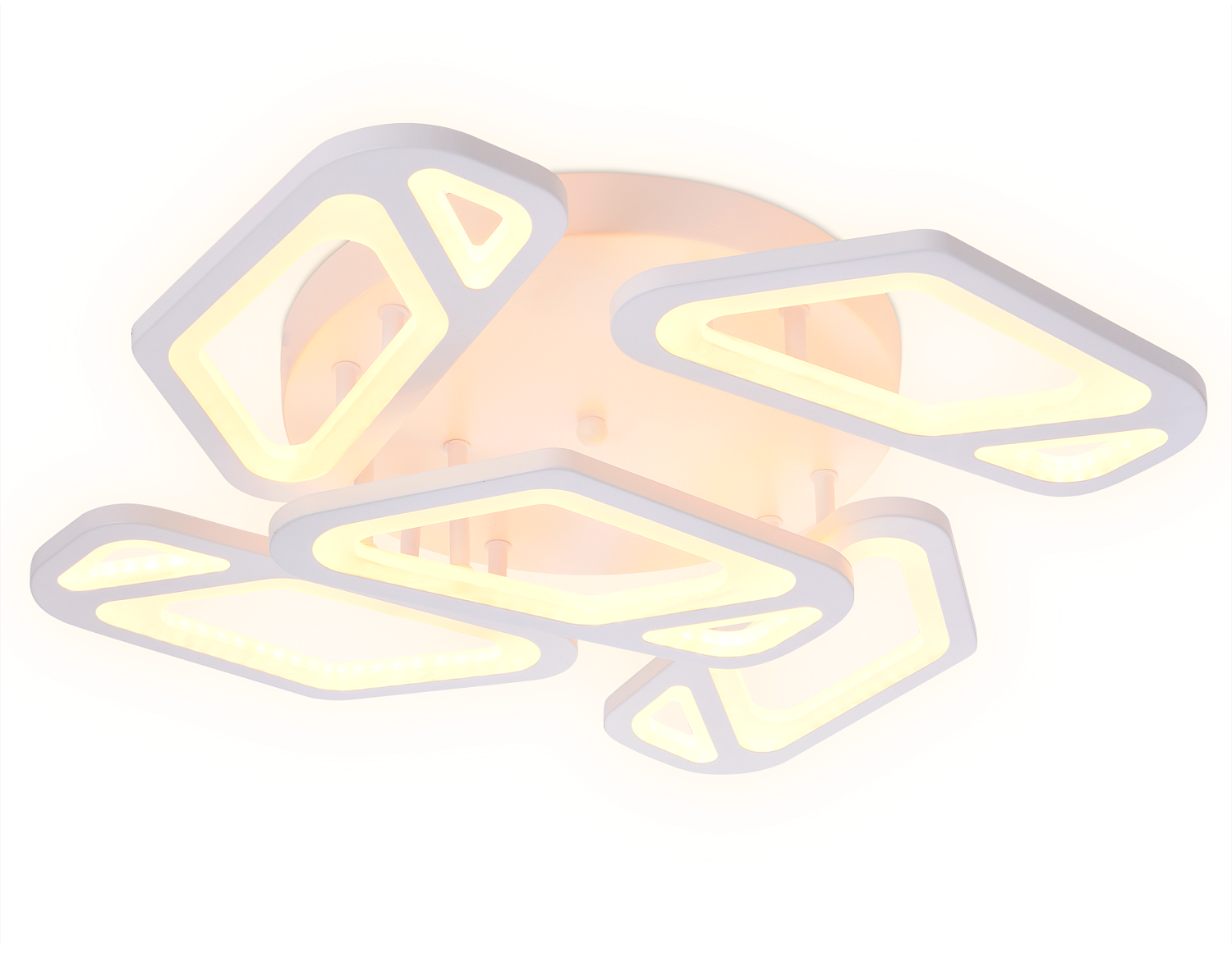 Потолочный светодиодный светильник с пультом FA587/5 WH белый 113W 590*590*120 (ПДУ РАДИО 2.4G)