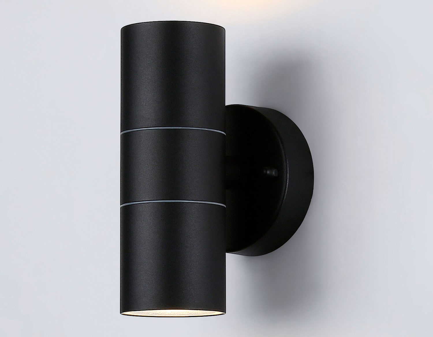 Уличный настенный архитектурный светильник ST3707/2 BK черный IP54 GU10/2 max 35W 160*60*95