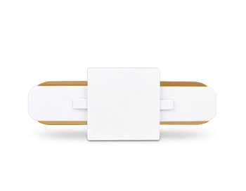 Коннектор прямой однофазный для соединения трековых шинопроводов GL7065 WH белый коннектор прямой однофазный для соединения трековых шинопроводов