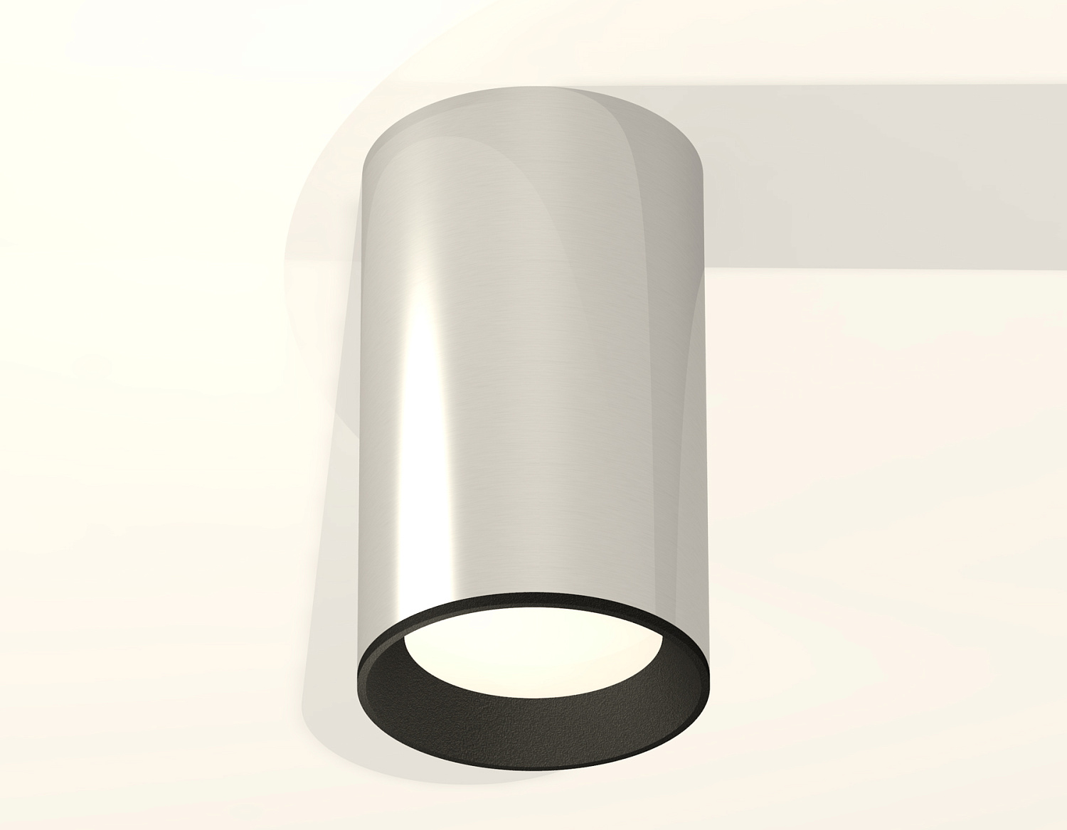 Комплект накладного светильника XS6325001 PSL/SBK серебро полированное/черный песок MR16 GU5.3 (C6325, N6102)