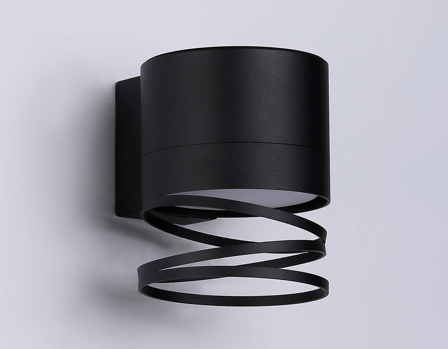 Светильник настенный со сменной лампой GU10 TN71113 BK черный GX53 max 12W 110*82*100