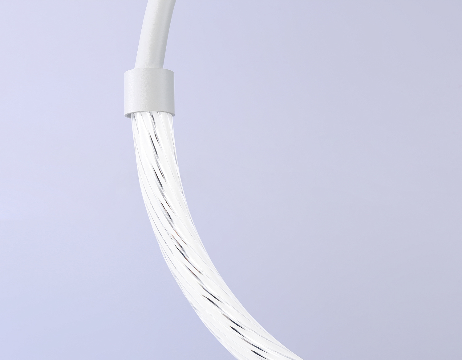 Подвесной светодиодный светильник FL10592 WH/CH белый/хром 4200K 11W 305*20*1000 (Без ПДУ)