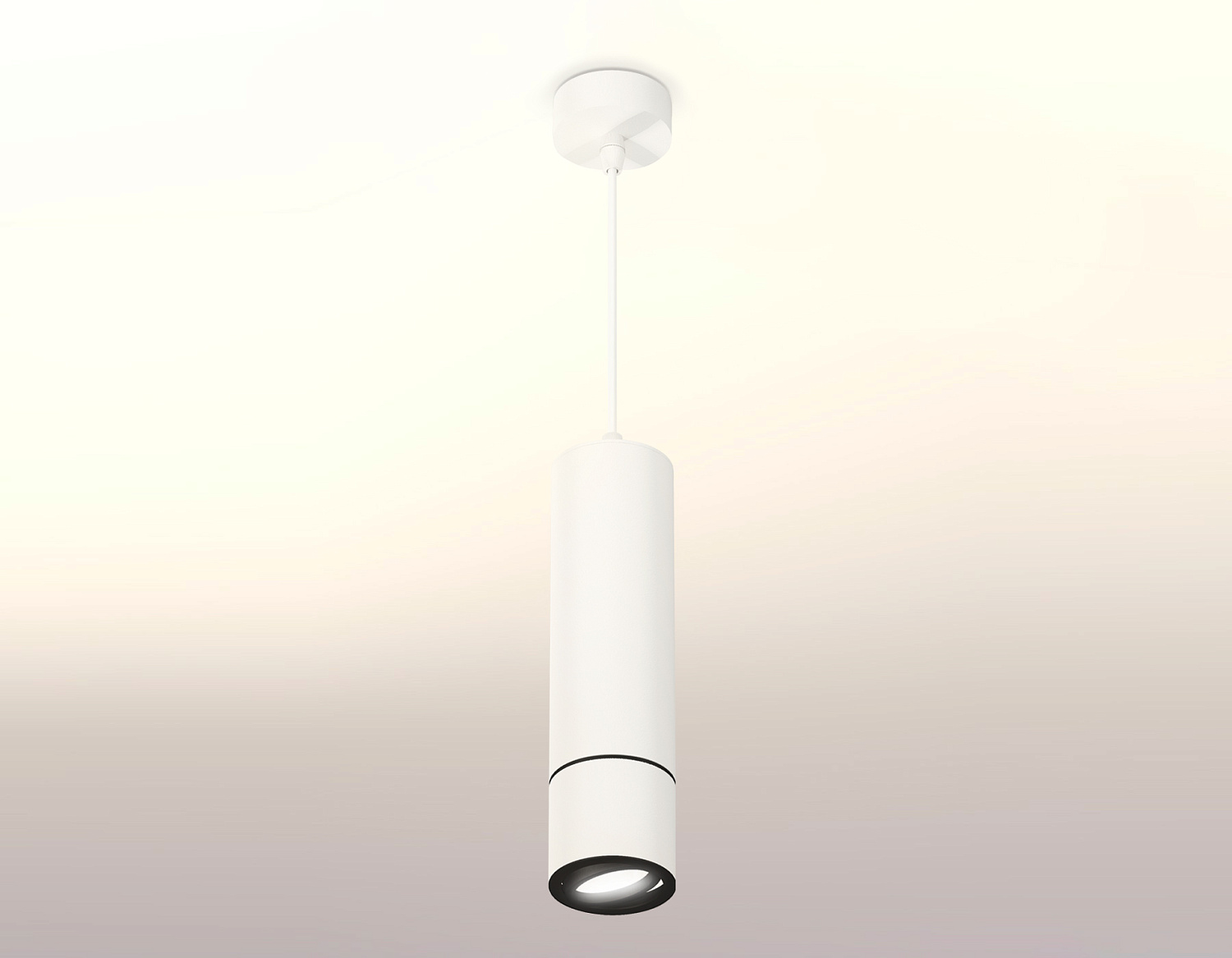 Комплект подвесного поворотного светильника XP7401045 SWH/PBK белый песок/черный полированный MR16 GU5.3 (A2310, C7455, A2071, C7401, N7002)