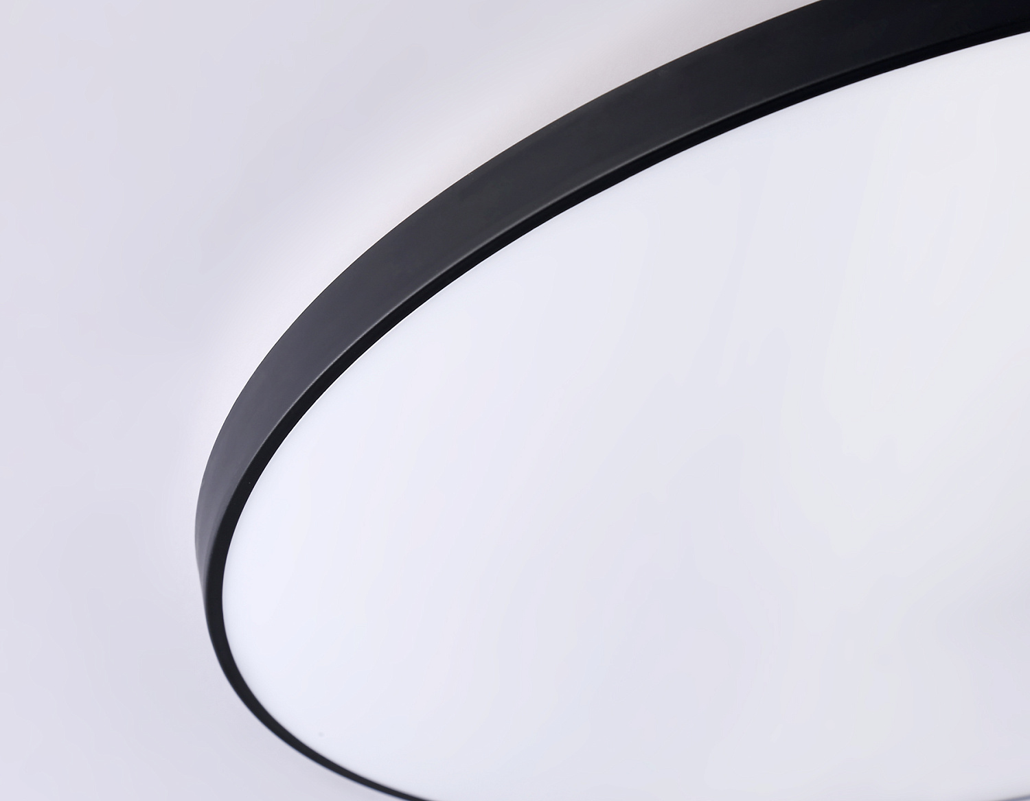 Потолочный светодиодный светильник FZ1227 BK черный IP44 43W 4200K D455*60 (Без ПДУ)