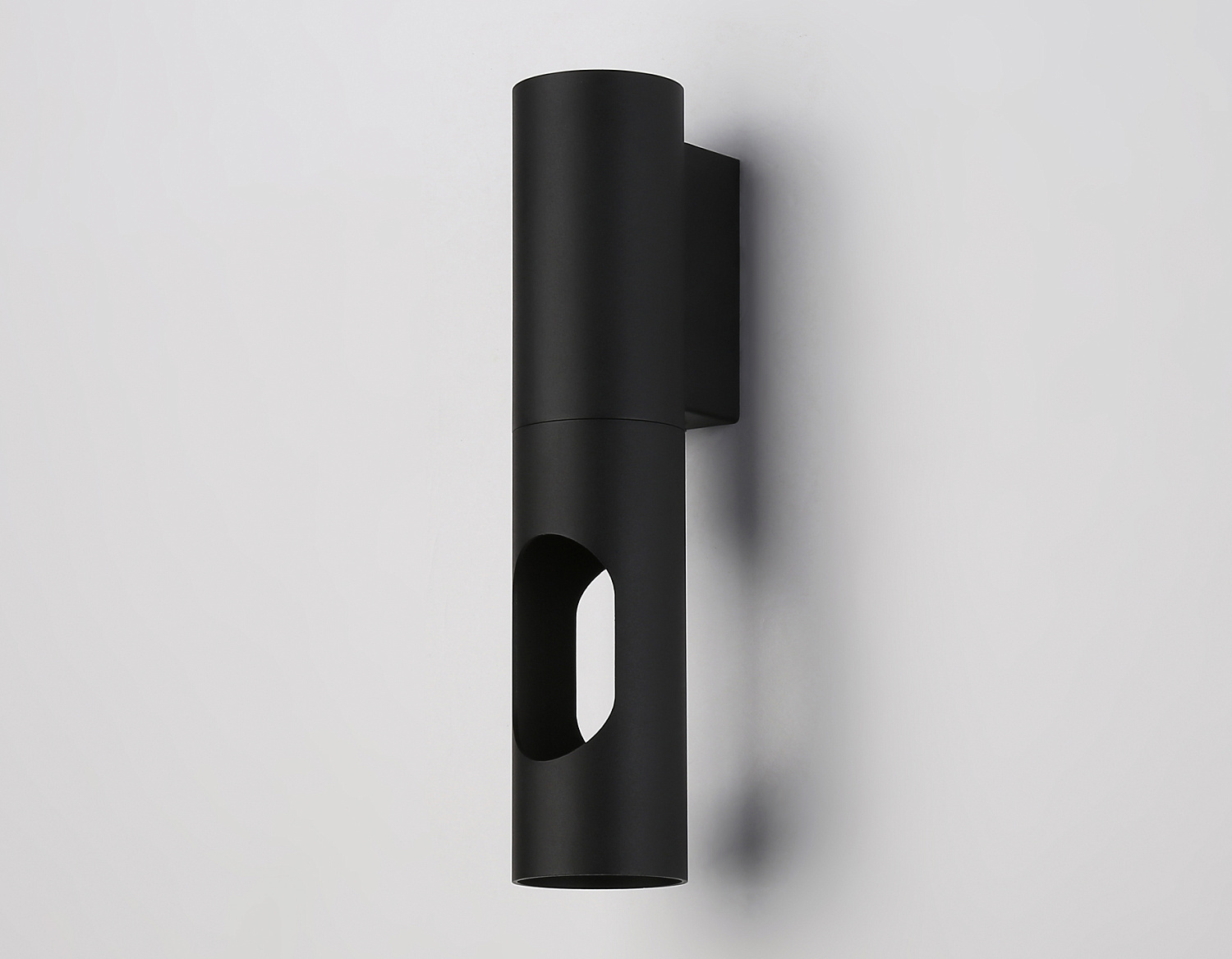 Светильник настенный со сменной лампой GU10 TN5102 BK черный GU10 max 12W 250*55*80