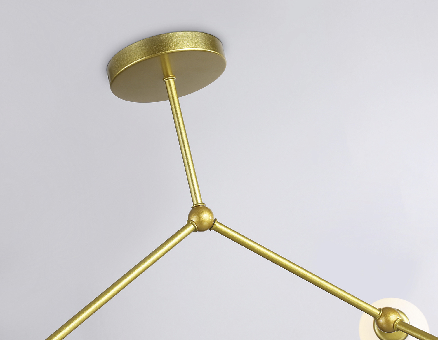 Потолочный светильник в стиле лофт TR8038/6 BS латунь E27*6 max 40W D670*590