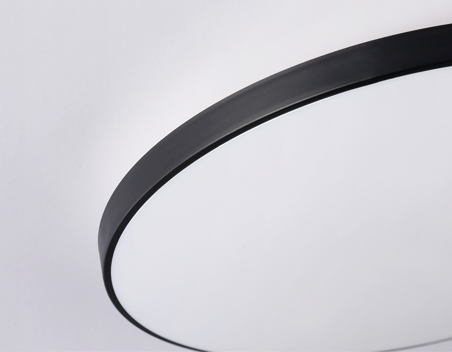 Потолочный светодиодный светильник FZ1225 BK черный IP44 18W 4200K D302*50 (Без ПДУ)