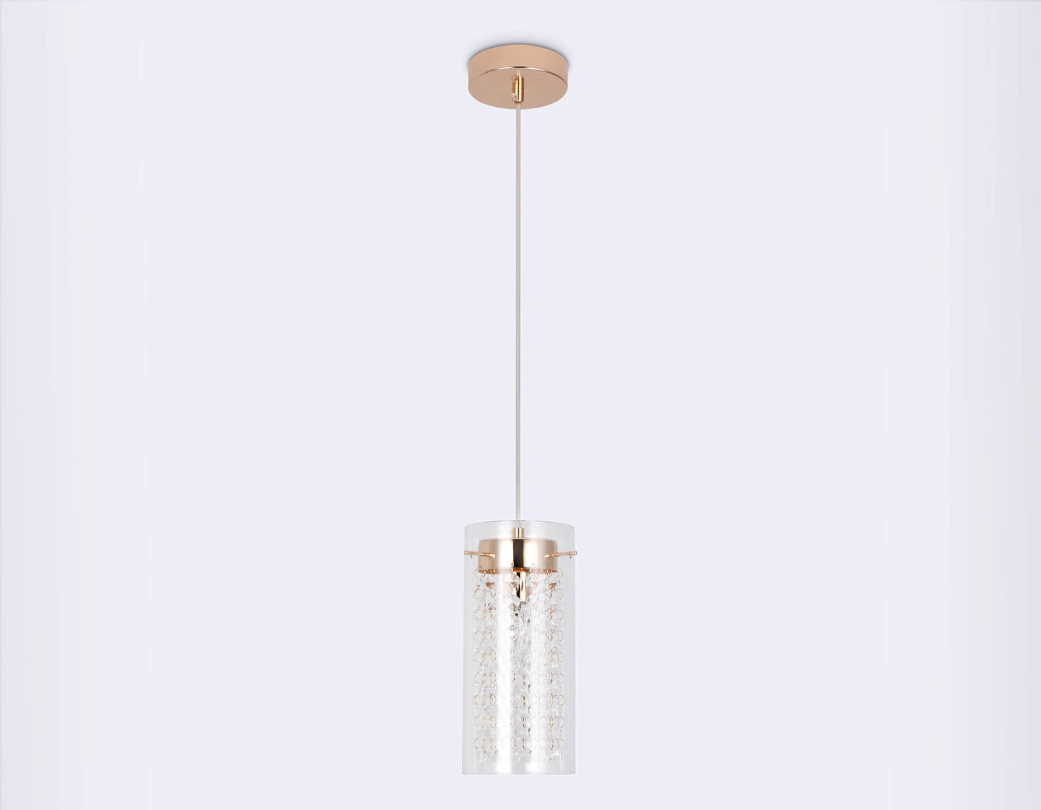 Подвесной светильник с хрусталем TR3660 GD/CL золото/прозрачный E14 max 40W D110*1000