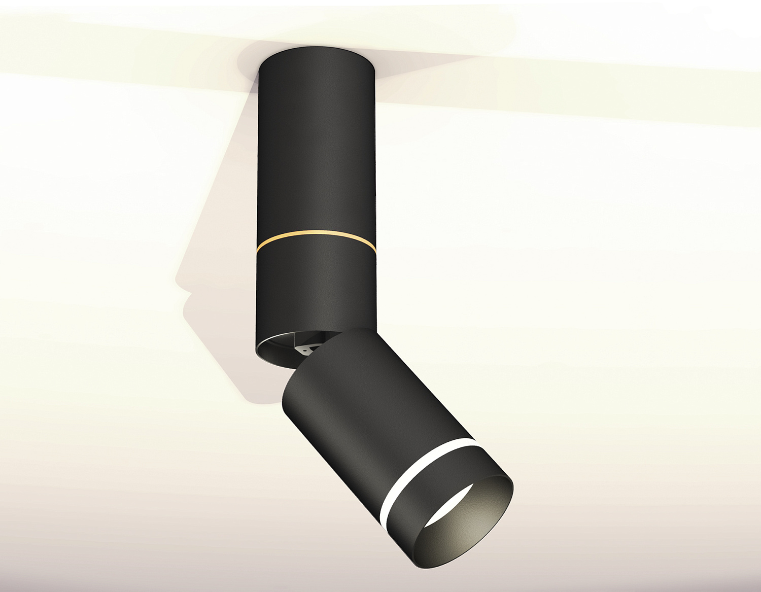 Комплект накладного поворотного светильника с акрилом XM6313135 SBK/FR черный песок/белый матовый MR16 GU5.3 (C6323, A2062, A2221, C6313, N6229)