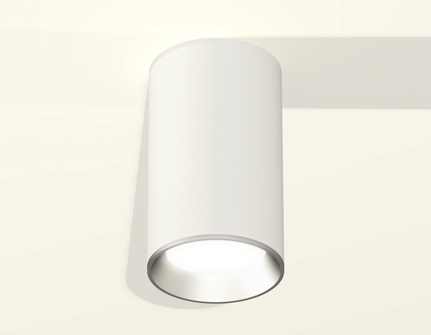 Комплект накладного светильника XS6322003 SWH/PSL белый песок/серебро полированное MR16 GU5.3 (C6322, N6104)