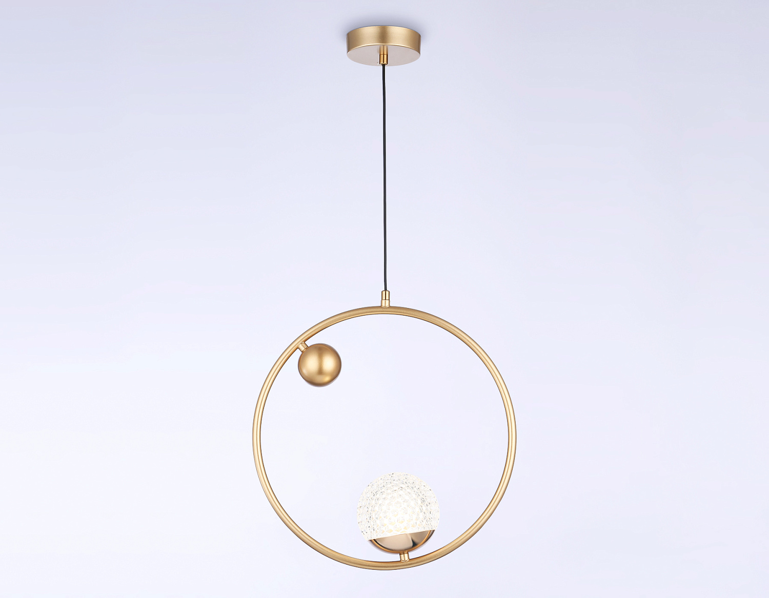 Подвесной светильник со сменной лампой TR5428 GD золото G9 max 40W 350*110*1000