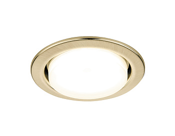 Встраиваемый точечный светильник GX53 G101 SB бронза GX53