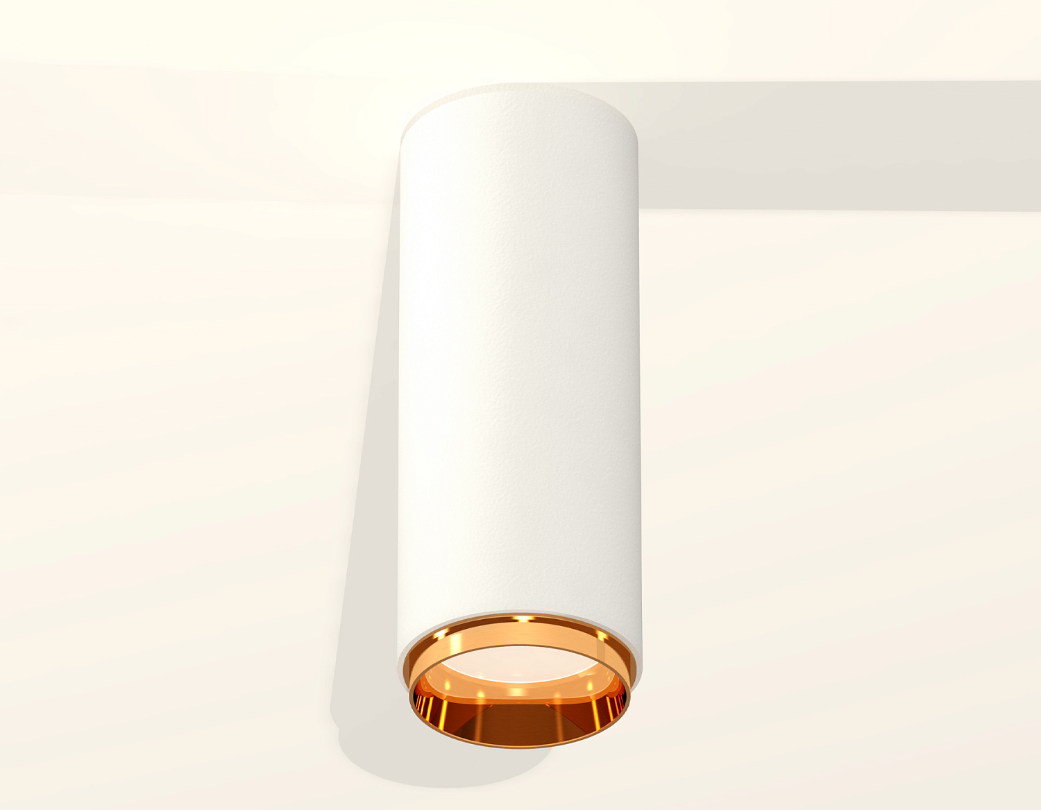 Комплект накладного светильника XS6342005 SWH/PYG белый песок/золото желтое полированное MR16 GU5.3 (C6342, N6124)