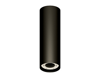 Корпус светильника накладной C8192 SBK черный песок D85*H260mm GX53